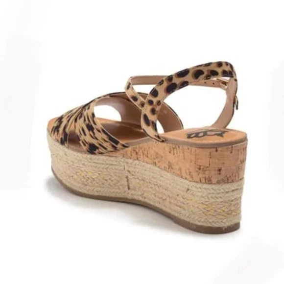 FERGALICIOUS WOMEN’S ESPADRILLE WEDGE SANDALS - Picture 4 of 12